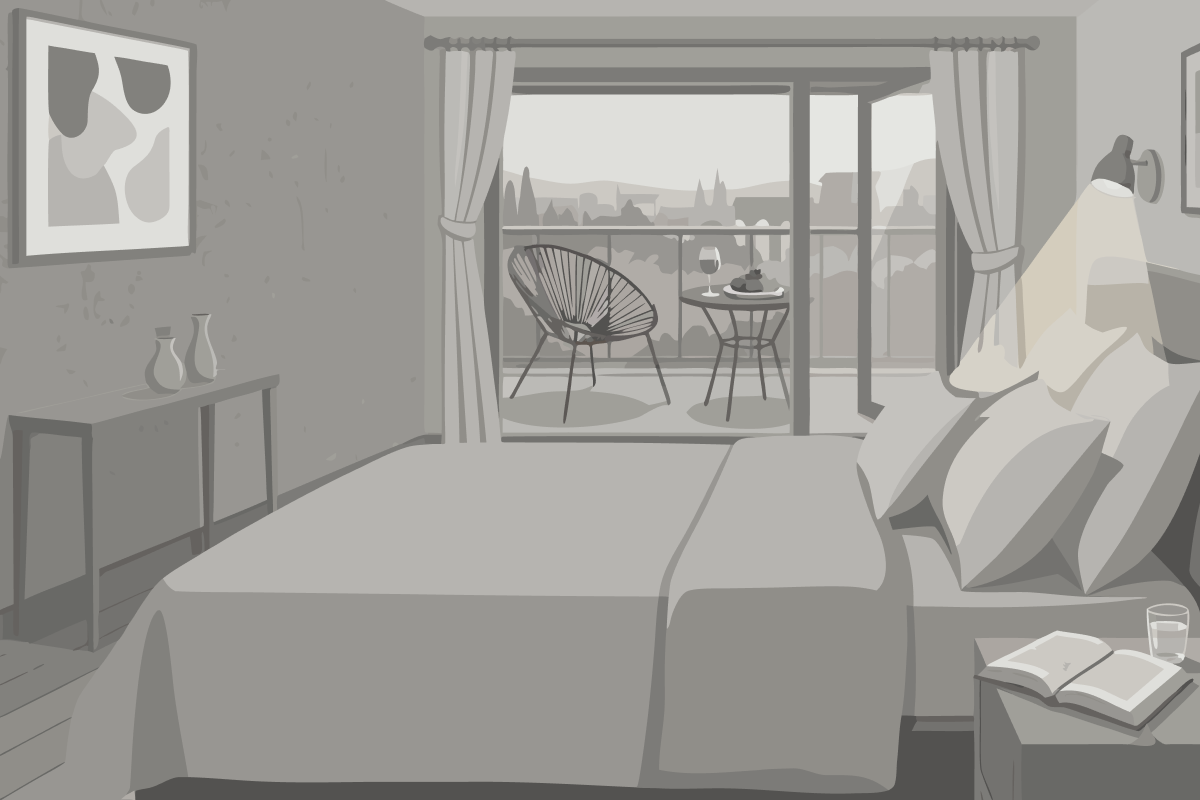Basic Doppel-/Zweibettzimmer